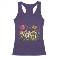 Funny 8647 Subtle Sarcasm Racerback Tank Top Floral Boho Style