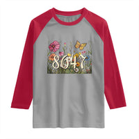 Funny 8647 Subtle Sarcasm Raglan Shirt Floral Boho Style