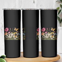 Funny 8647 Subtle Sarcasm Skinny Tumbler Floral Boho Style