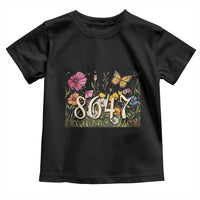 Funny 8647 Subtle Sarcasm Toddler T Shirt Floral Boho Style