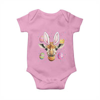 Funny Giraffe Bunny Baby Onesie Happy Easter Day Sunday