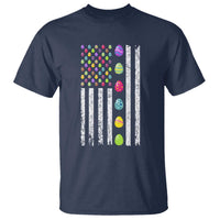 Easter Eggs American Flag Patriotic T Shirt Happy Easter Day