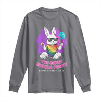 Happy 420 Easter Long Sleeve Shirt The Bunny Smells Funny