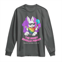 Happy 420 Easter Long Sleeve Shirt The Bunny Smells Funny