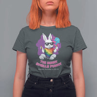 Happy 420 Easter T Shirt For Women The Bunny Smells Funny