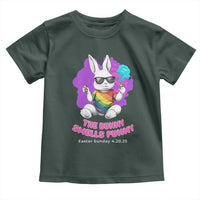 Happy 420 Easter Toddler T Shirt The Bunny Smells Funny