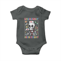 Emergency Department Skeleton Nurse Easter Baby Onesie ER Nursing Room