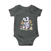 Pixel Art Gamer Bunny Easter Baby Onesie Cool Retro Gaming Vibes
