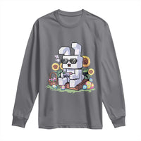 Pixel Art Gamer Bunny Easter Long Sleeve Shirt Cool Retro Gaming Vibes