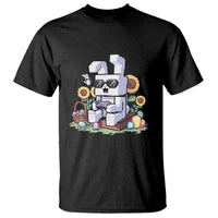 Pixel Art Gamer Bunny Easter T Shirt Cool Retro Gaming Vibes