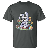 Pixel Art Gamer Bunny Easter T Shirt Cool Retro Gaming Vibes