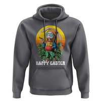 Happy 420 Easter Hoodie Funny Bunny Smoking Weed
