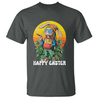 Happy 420 Easter T Shirt Funny Bunny Smoking Weed