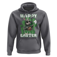 Happy 420 Easter Hoodie Funny Smoking Easter Bunny
