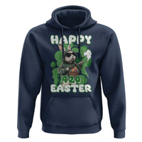 Happy 420 Easter Hoodie Funny Smoking Easter Bunny