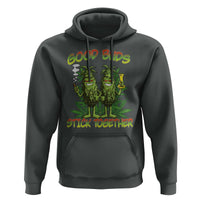 Funny Marijuana Hoodie Good Buds Stick Together Couples 420 Weed Cannabis