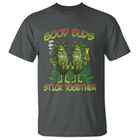 Funny Marijuana T Shirt Good Buds Stick Together Couples 420 Weed Cannabis