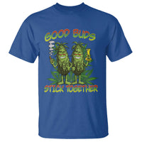Funny Marijuana T Shirt Good Buds Stick Together Couples 420 Weed Cannabis