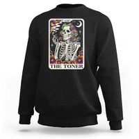 Skeleton 420 Cannabis Sweatshirt Tarot Card The Stoner Weed Lover