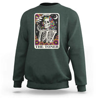 Skeleton 420 Cannabis Sweatshirt Tarot Card The Stoner Weed Lover