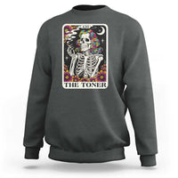 Skeleton 420 Cannabis Sweatshirt Tarot Card The Stoner Weed Lover