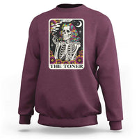 Skeleton 420 Cannabis Sweatshirt Tarot Card The Stoner Weed Lover