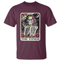Skeleton 420 Cannabis T Shirt Tarot Card The Stoner Weed Lover