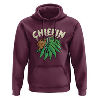 Chiefin Weed Smoking Hoodie Funny 420 Cannabis Pot THC Smoker