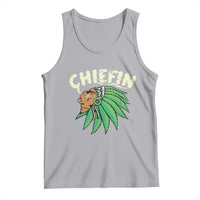 Chiefin Weed Smoking Tank Top Funny 420 Cannabis Pot THC Smoker