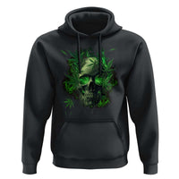 Marijuana Skull Hoodie Smoke Weed Cannabis 420 Pot Leaf