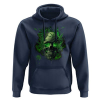 Marijuana Skull Hoodie Smoke Weed Cannabis 420 Pot Leaf