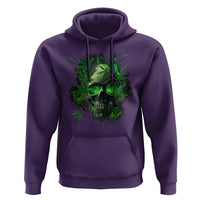 Marijuana Skull Hoodie Smoke Weed Cannabis 420 Pot Leaf
