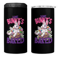Happy 420 Easter 4 in 1 Can Cooler Tumbler Bunny Funny Weed Smoking Rabbit Cannabis 4/20 Day