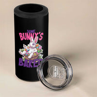 Happy 420 Easter 4 in 1 Can Cooler Tumbler Bunny Funny Weed Smoking Rabbit Cannabis 4/20 Day