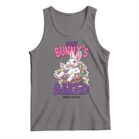 Happy 420 Easter Tank Top Bunny Funny Weed Smoking Rabbit Cannabis 4/20 Day