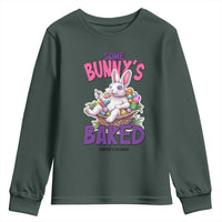 Happy 420 Easter Youth Sweatshirt Bunny Funny Weed Smoking Rabbit Cannabis 4/20 Day