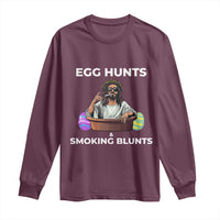 Happy 420 Easter Long Sleeve Shirt Blunt Stoner