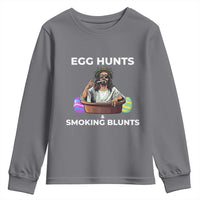 Happy 420 Easter Youth Sweatshirt Blunt Stoner
