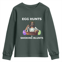 Happy 420 Easter Youth Sweatshirt Blunt Stoner