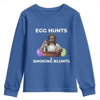 Happy 420 Easter Youth Sweatshirt Blunt Stoner
