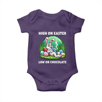 Happy 420 Easter Baby Onesie Funny Bunny Marijuana Cannabis Weed