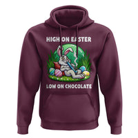 Happy 420 Easter Hoodie Funny Bunny Marijuana Cannabis Weed
