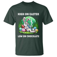 Happy 420 Easter T Shirt Funny Bunny Marijuana Cannabis Weed