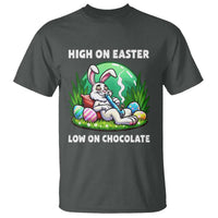 Happy 420 Easter T Shirt Funny Bunny Marijuana Cannabis Weed