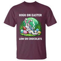 Happy 420 Easter T Shirt Funny Bunny Marijuana Cannabis Weed