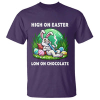 Happy 420 Easter T Shirt Funny Bunny Marijuana Cannabis Weed