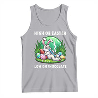 Happy 420 Easter Tank Top Funny Bunny Marijuana Cannabis Weed