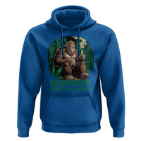 Funny Sasquatch Marijuana Hoodie Bigfoot Stole My Weed Vintage 420