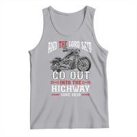 Christian Biker Tank Top Lord Said Go Out Into Highways Faith Motorcycle