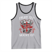 Christian Biker Tank Top Pray Up Before You Mount Up Faith
